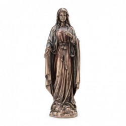 Figurine Vierge Marie Résine Ecru 28 * 8 * 10cm Figurine Noël