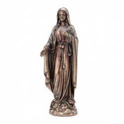 Figurine Vierge Marie Résine Ecru 28 * 8 * 10cm Figurine Noël