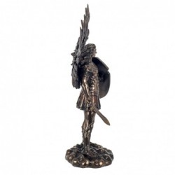 Figurine Saint Michel Archange Résine Brute 28 * 9 * 20cm Figurine