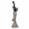 Figurine Africaine en Résine Noire 29 * 5 * 8cm Figure Africaine