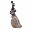 Figurine Africaine en Résine Noire 29 * 12 * 13cm Figurine Africaine