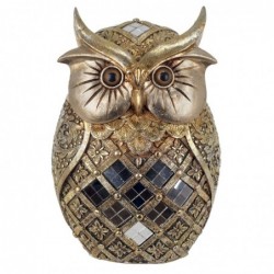 Chiffre de hibou d'or de...