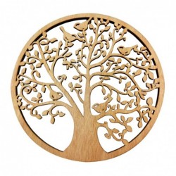 Pendentif Arbre de Vie Doré...