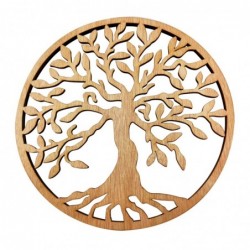 Pendentif Arbre de Vie Doré...