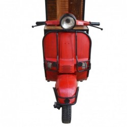 Bois flotté rouge Vespa Bar Cabinet 183 * 70 * 110cm Bar