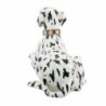 Figurine de chien dalmatien blanc en résine 16 * 14 * 37cm figurine de chien