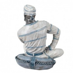 Figurine Marinera en résine blanche 24*23*15cm