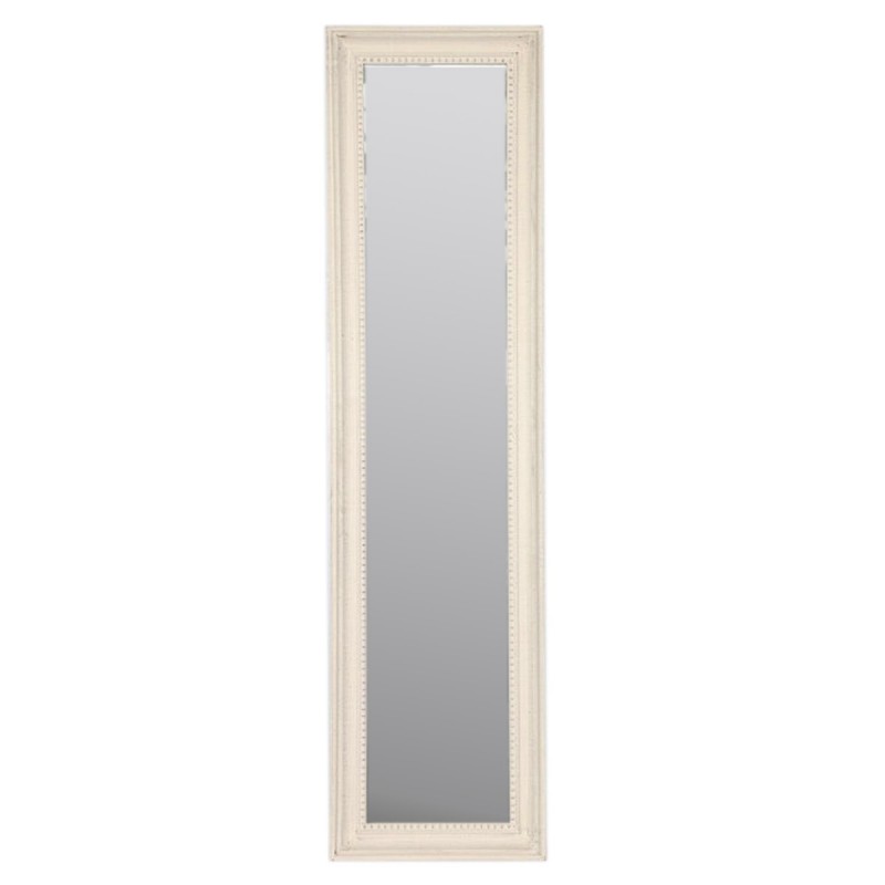 Miroir en résine argentée 164*4*43cm