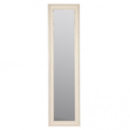 Miroir en résine argentée 164*4*43cm