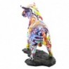 Figurine animale multicolore en résine 21 * 12 * 27cm