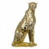 By SIGRIS Golden Leopard Figure de résine 38x15x19cm Figurine animal Figurines Décoration Figurines Décoration Modern