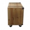 Mobilier avec 3 tiroirs bruns en bois 60x35x48cm meubles auxiliaires au buffet industriel Buffet rustique