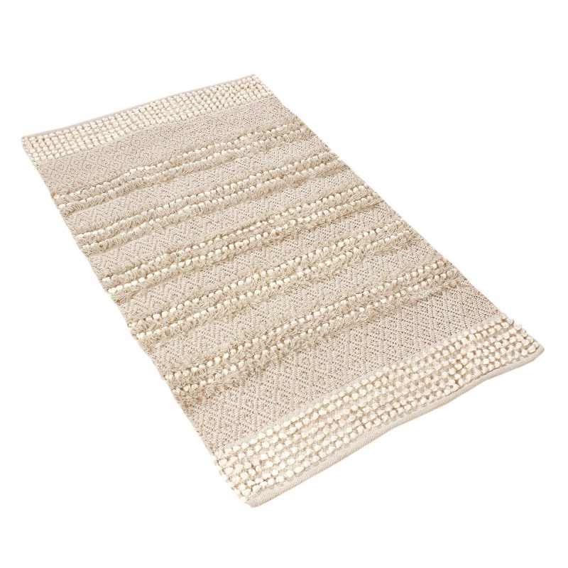 By SIGRIS Moquette cru 70% coton 30% jute 1x1x1cm entrée tapis tapis yute tapis chambre à coucher