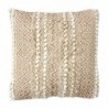 By SIGRIS Coussin cru de 70% coton 30% Jute 1x1x1cm Coussin Jute Boho Coussins