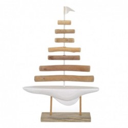 Sailing Brown Sailing 37x6x25cm Figure Marinera