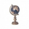 By SIGRIS Globe World Blue Metal 29 * 13 * 15cm