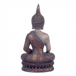 By SIGRIS Figure Sitdha Figure de Bouddha 26 * 11 * 14cm Bouddha Figure