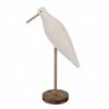 By SIGRIS Figure Animal de White Wooden Gaviota 40 * 12 * 24cm