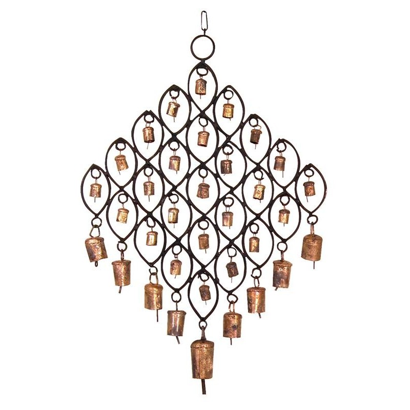 Pendentif Cloches Métal Décoration Suspendue Collection Orientale