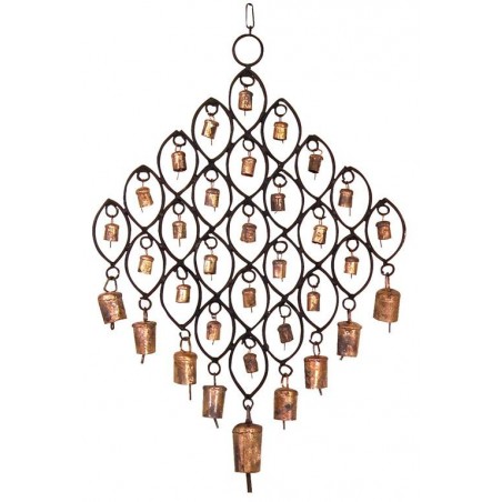 Pendentif Cloches Métal Décoration Suspendue Collection Orientale