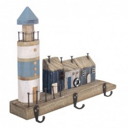 Phare en bois bleu Bleu |...