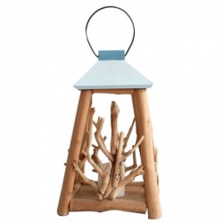 Wood Brown Sailor Lantern |...