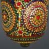 Lampe de plafond marocain Verre en verre multicolore | Lampe de toit Lampe Night Mesh Lampes Morocha 50x28x28cm