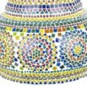 Plafonnier marocain Mutl verre verre | Lampe de toit Lampe Table de nuit Morocci Lampes 40x36x36cm