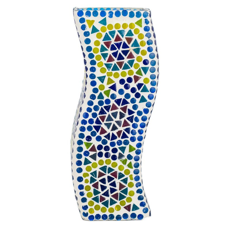 Verre marocaine en verre multicolore | Lampe de bureau Lampe Night Mesh Lampes MaROCI 26X10X10CM