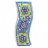 Verre marocaine en verre multicolore | Lampe de bureau Lampe Night Mesh Lampes MaROCI 26X10X10CM