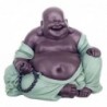 Figure Bouddha Sourire Résine Vert | Figure Buddha Figurines décoratives Salon 20x20x27cm