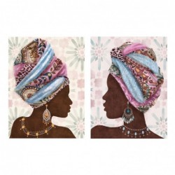 Femme africaine Peinture 2...