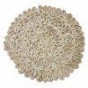 Salvamantel Fibre de cordes de légumes brunes de Salvamantel | Nappe individuelle  de Salvanteles 1x38x38cm