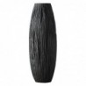 Vase de résine décorative noire | Vase Vase Vase Céramique décorative Céramique 46x16x16cm