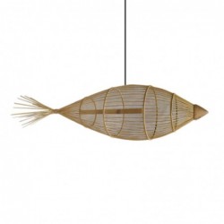 Lampe brun en bois | Lampe...