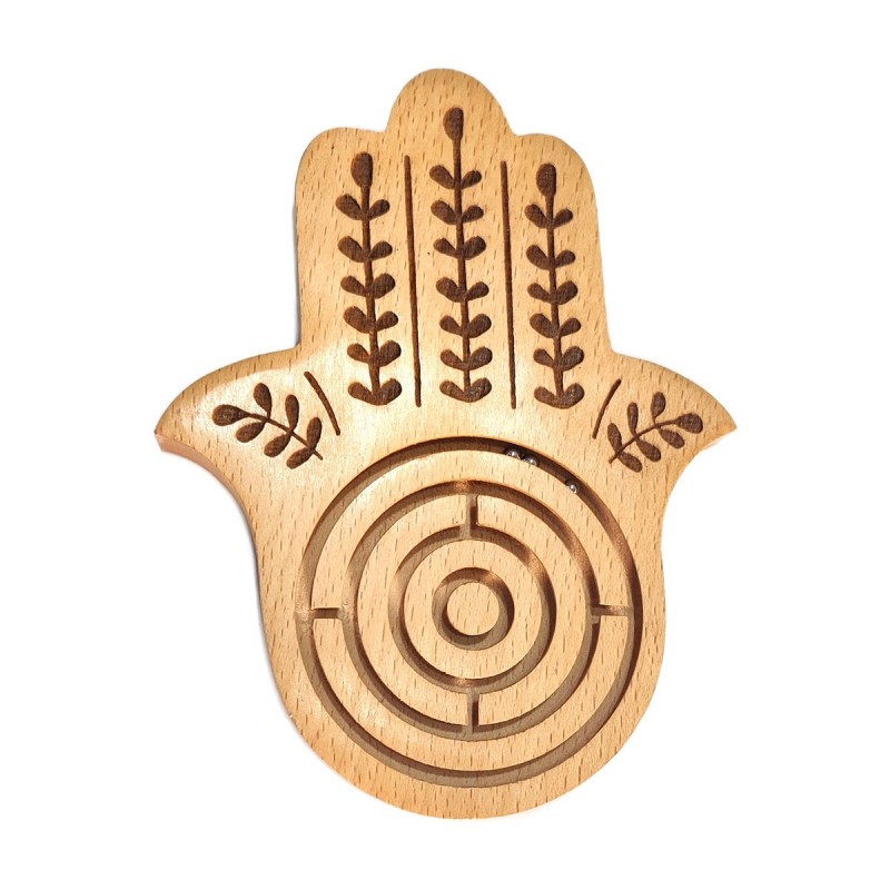 Game Wood Brown Labyrinthe | Figure Tic Tac Toe Tic Toc Toe Jeu 2x12x15cm