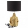 lampe en forme d'or orangutan | Lampe de lampe de pied Table de soirée Lampes Morochan 45x24x24cm