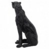 Figure Résine Black Leopard | Figurines de léopard Figurines décoratives Décoracion 53x27x34cm