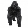 Gorilla Figure Promenade Noir Résine | Figurines Gorilla Figurines Décoration Salon 40x2443cm