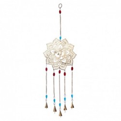 Ornement Flower Life Cascbles Brown | Mandalas décoratifs pendentif Mandalas décoratifs mur 70x2x20cm