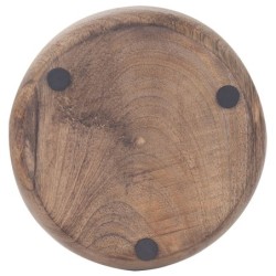 Arbre De Vie Assiette 16Cm Plateau Fontaine Poignée Bougeoir Cuisine et Décoration de La Maison Lot de 2 Unités