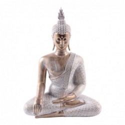 Dorado Resin Bouddha | Bouddha Figure Resin Figures pour la décoration de figure de jardin décoration 20x7x15cm