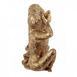 Figure Resin Golden Monkeys | Figure mono décoration Décoration moderne Figures 17x9x40cm