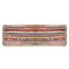 Tapis d'Entrée Marron 70% Coton 30% Jute 1*60*180cm