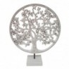 MDF White Life Base Based | Figure Decorative Figures Décoration Salle 37x8x30cm