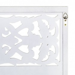 Perchero parés avec MDF White Mosaic | Perchero Perchero