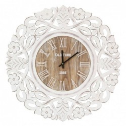 MDF White Mosaic Wall Watch...