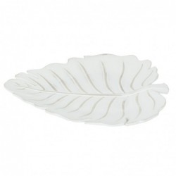 Forme de feuille blanche...