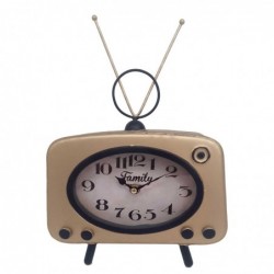 Family Vintage Metal Vintage | Table Montres décoratives Watch Table Watch 17x8x22cm Table