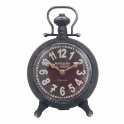 Black Metal Vintage Clock |...